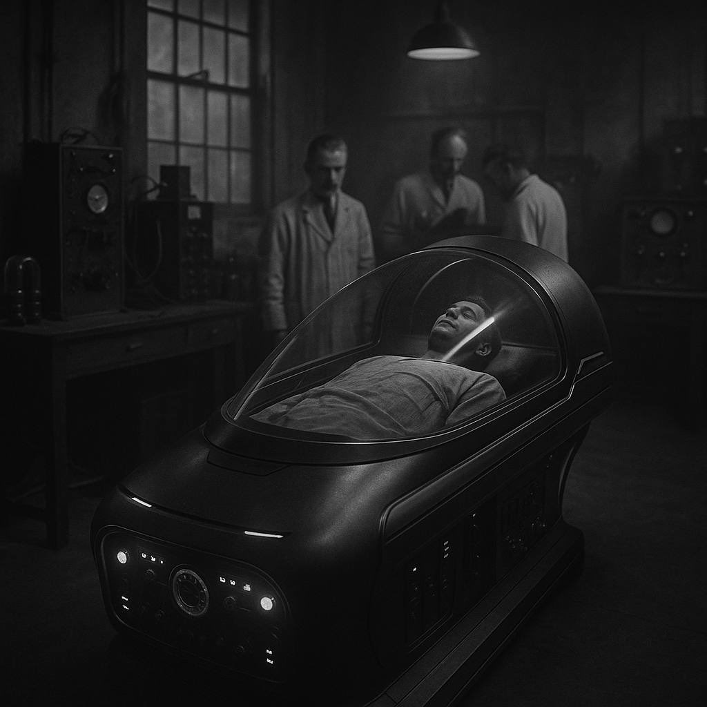 med_bedofficial's tweet photo. 1936 – The First MedBed Prototype

📡 The results were shocking:
 • Rapid wound healing
 • Reduced inflammation
 • Restoration of damaged nerves

ЈOIN TO LEARN MORE 👇👇👇
 
@med_bedofficial https://t.co/ikgXsaKWDG