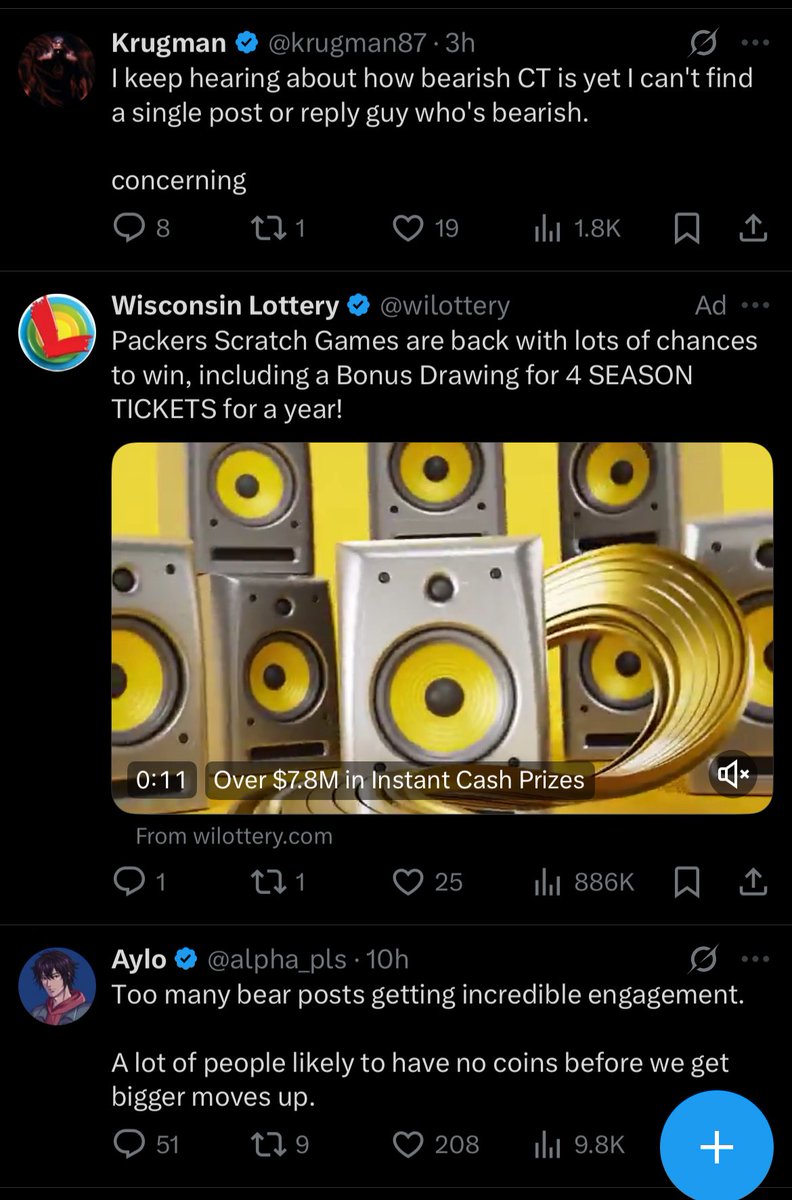 Many such cases of complete opposite takes of bigger names on CT. Interesting for sure