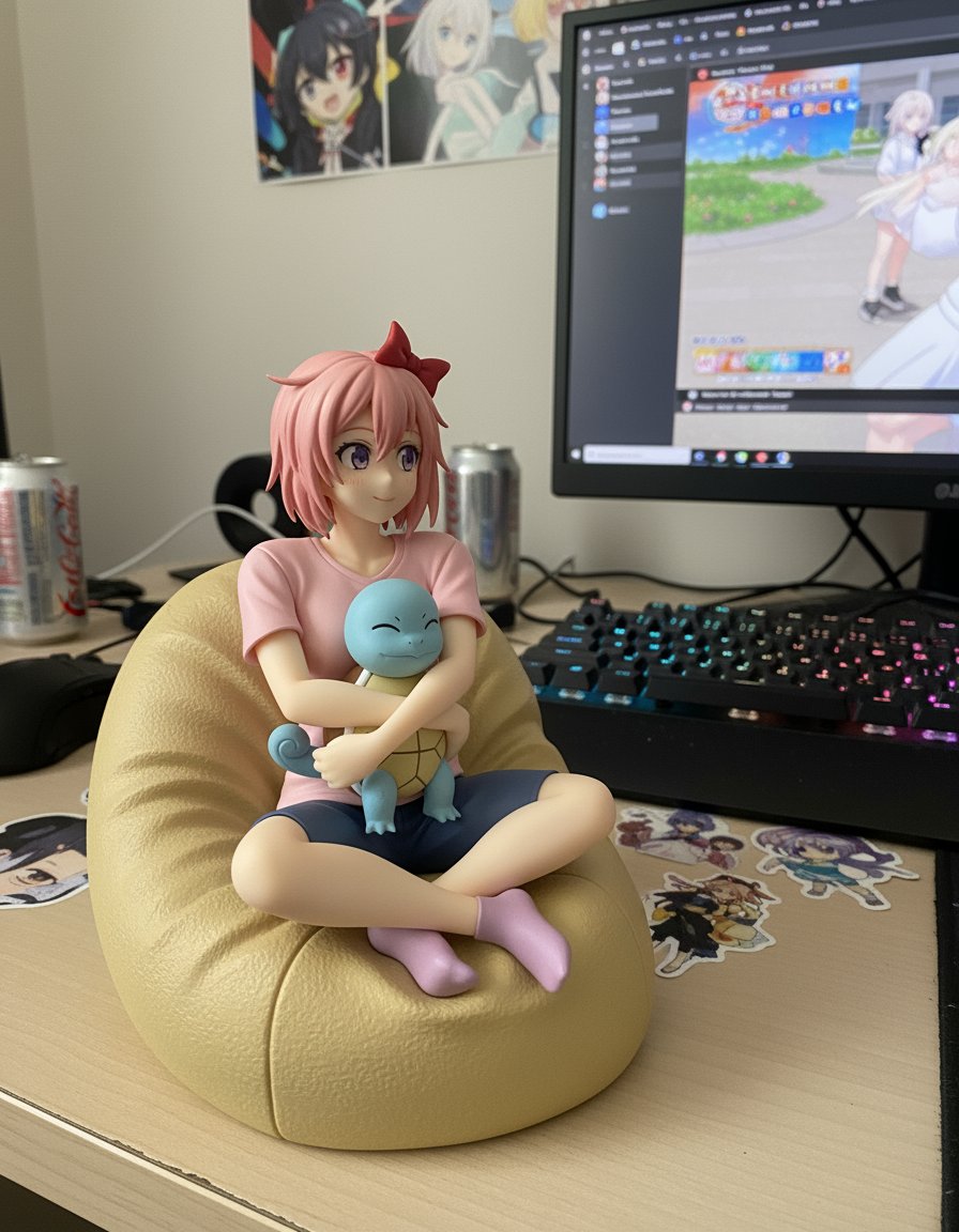 IA model figure! I hope you like it! 💙🐢🌊

#DDLC #ddlcsayori #pokemon #AIart #SFWContent #DokiDokiLiteratureClub