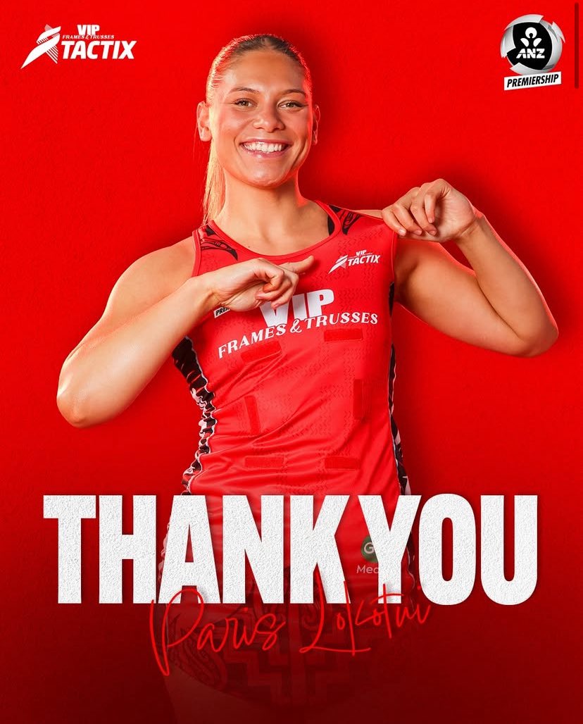 Noo not Paris too 😢 That’s 6 players now from the Tactix! They have been fully decimated 😞 #ANZP #netballchaos