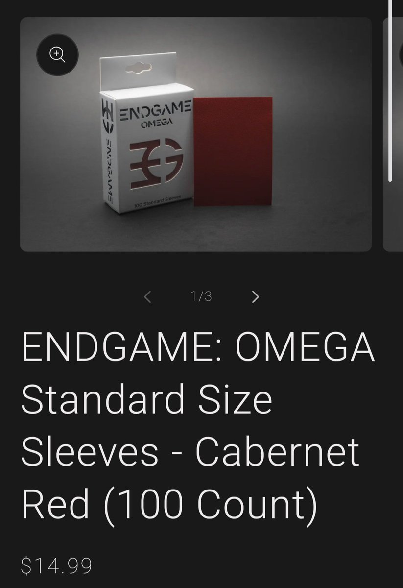 🔴ATTENTION TCG FRIENDS🔴

My buddies over at Endgame TCG have released inner sleeves! 

The absolutely amazing Omega style is also back in stock!

Use Code: "Kaede" for 10% off!
endgametcg.ca