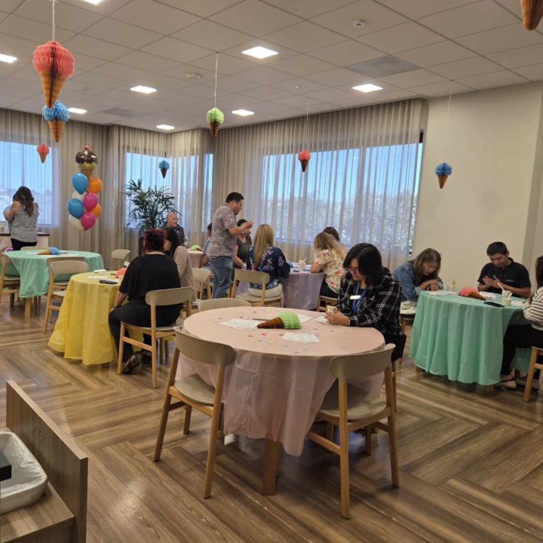 KeyPointCU's tweet image. Summer is still in full swing at KeyPoint HQ! Our team indulged in sweet sundaes, fun games, and great times with coworkers. This ice cream social was the sweetest midweek delight! #KeyPointCreditUnion #kpcu
