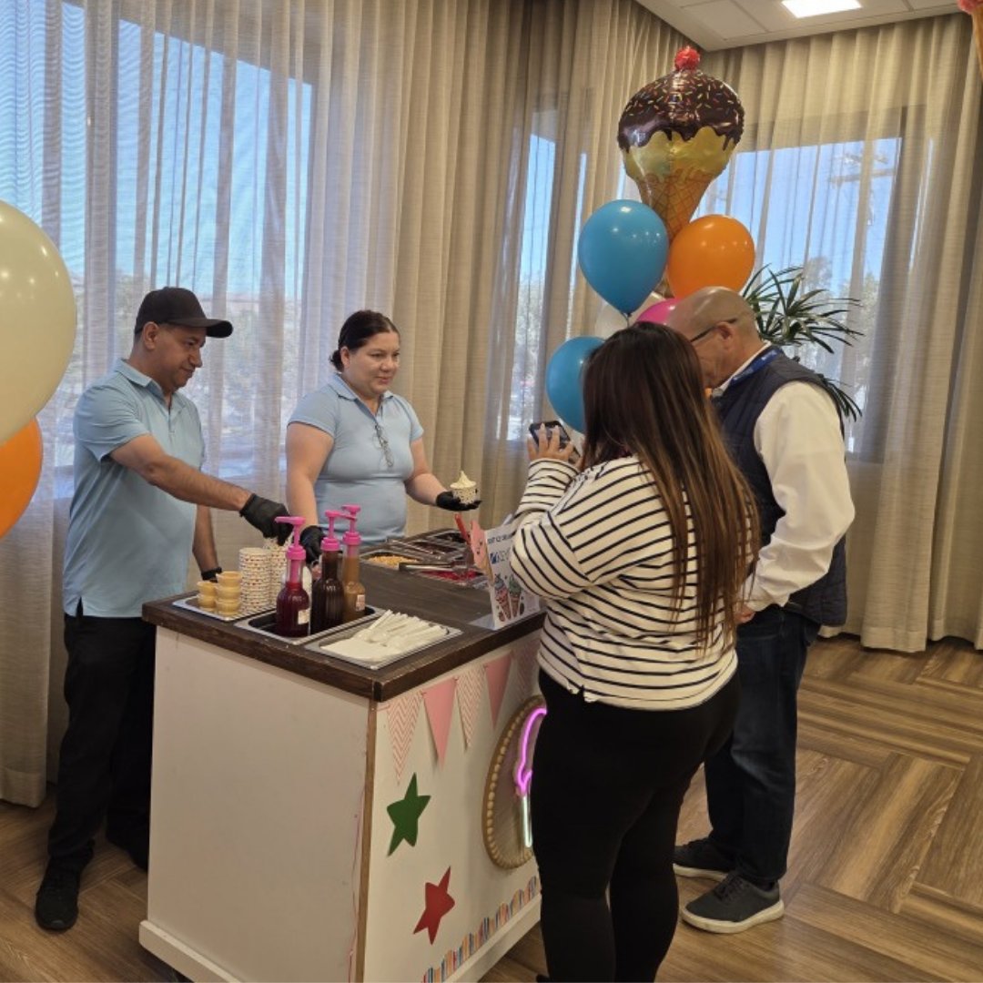 KeyPointCU's tweet image. Summer is still in full swing at KeyPoint HQ! Our team indulged in sweet sundaes, fun games, and great times with coworkers. This ice cream social was the sweetest midweek delight! #KeyPointCreditUnion #kpcu