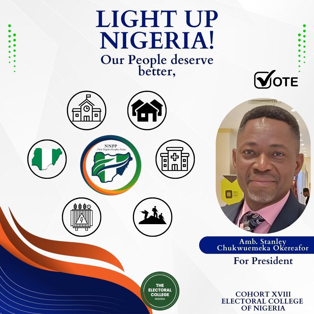 Youth &amp; Women at the Table
40% of leadership seats reserved for Youth &amp; Women.
Not tokenism. Not empty talk. Real power, real inclusion.

#YouthPower #WomenLead #ANewNigeria
<a href="/electoralcollng/">ElectoralCollegeNG</a>