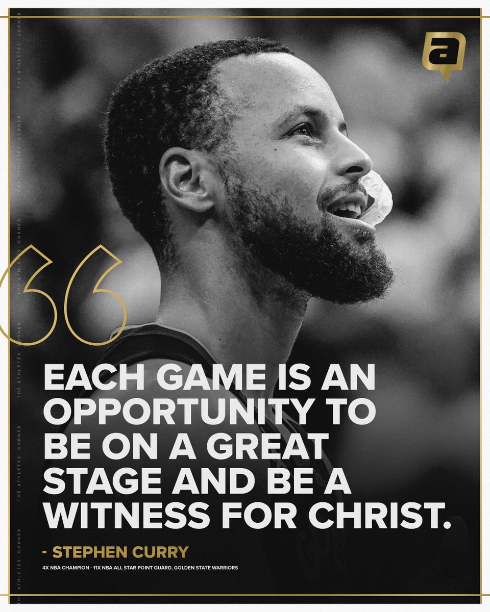 The Athletes' Corner (@athletescorner_) on Twitter photo Use the platform He gives you to give the glory back to Him βοΈ
<a href="/StephenCurry30/">Stephen Curry</a> π Use the platform He gives you to give the glory back to Him βοΈ
<a href="/StephenCurry30/">Stephen Curry</a> π