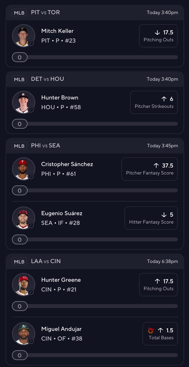 Draft-Tip (@drafttip01) on Twitter photo MLB Prizepicks Collab 6 🌟
GIVING AWAY $10 TO 2 LUCKY FOLLOWERS when we go 6/6 💯
72 ❤️+♻️ for another MLB Collab 🔥
<a href="/BagRBets/">Bag Report Picks</a> & I cooked up this slip, and think this is one of the BEST ways to build your bankroll tonight.
Let’s see green tonight 💯t.me/dailyLeaksquad MLB Prizepicks Collab 6 🌟
GIVING AWAY $10 TO 2 LUCKY FOLLOWERS when we go 6/6 💯
72 ❤️+♻️ for another MLB Collab 🔥
<a href="/BagRBets/">Bag Report Picks</a> & I cooked up this slip, and think this is one of the BEST ways to build your bankroll tonight.
Let’s see green tonight 💯t.me/dailyLeaksquad