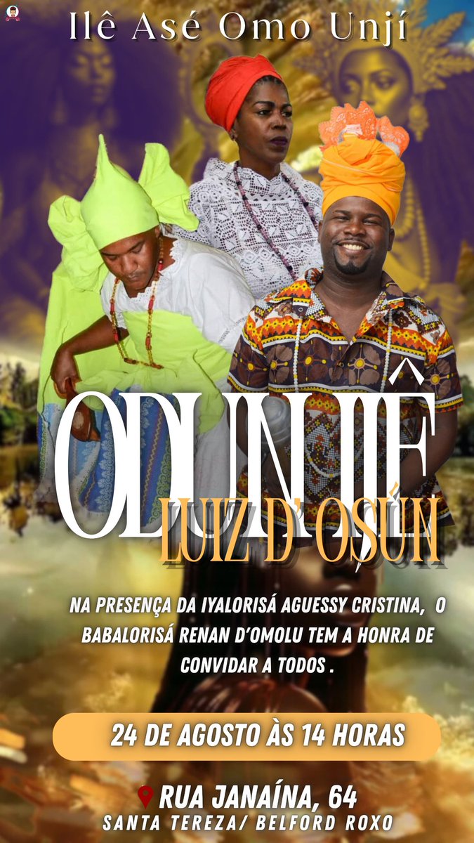 És tempo de Osun no Omo Unjí 🙏🏾🌻