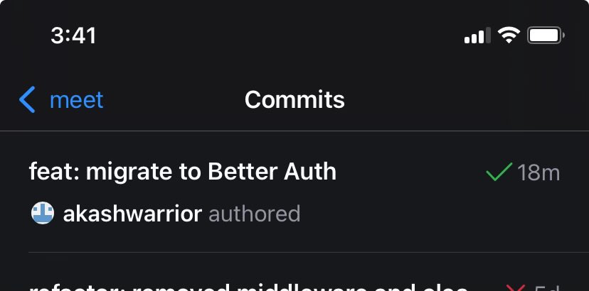 <a href="/imbereket/">Beka</a> You posted that a little late, Just migrated from Auth0 to better auth 😂