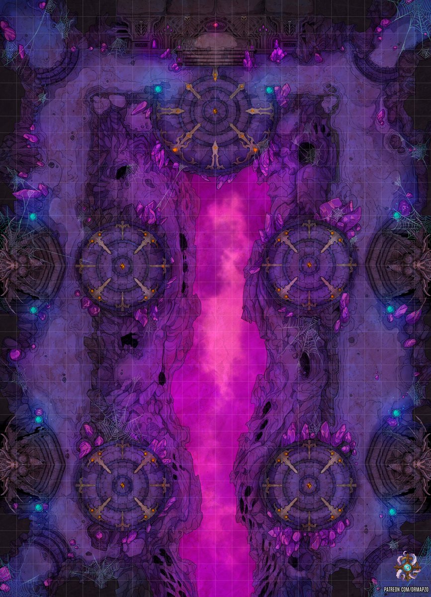 drmapzo's tweet image. 🔸Subterranean Entryway Battle Map🔸
The great entrance beckons the adventurers to go inside. A realm of creatures from the underground awaits them. It’s time for them to take their weapons and ready their magic. #dungeonmap #cartography #fantasymaps