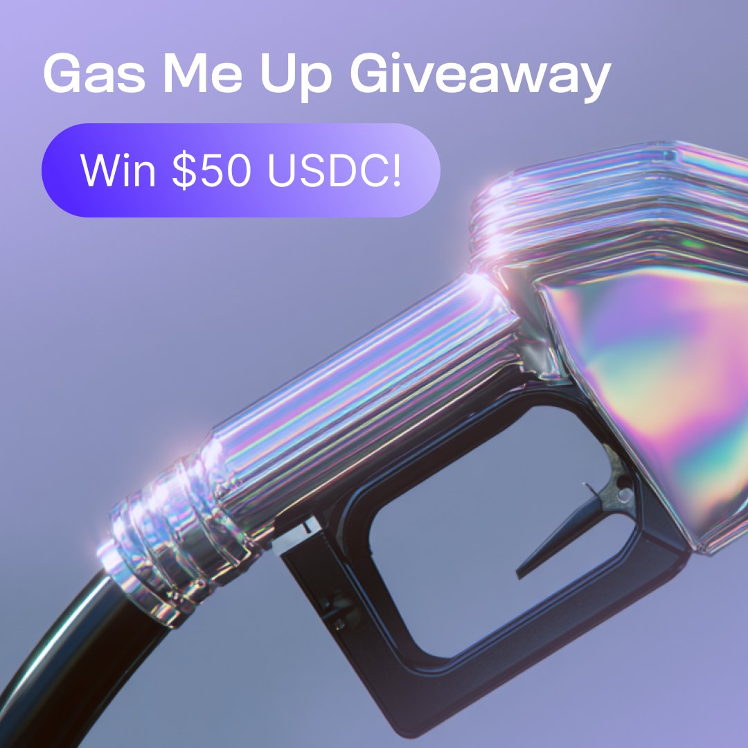 Pass App (@passapphq) on Twitter photo ⛽️ Gas Me Up Giveaway
Tired of paying for gas? We get it. 
And now, we’ve got you covered.
We’re giving $50 USDC to 2 lucky users who used Pass App’s free L2 gas and made the most of it 🔥
💥 How to Enter:
1️⃣ Follow <a href="/PassAppHQ/">Pass App</a>
2️⃣ Like this tweet
3️⃣ Quote tweet with a screenshot ⛽️ Gas Me Up Giveaway
Tired of paying for gas? We get it. 
And now, we’ve got you covered.
We’re giving $50 USDC to 2 lucky users who used Pass App’s free L2 gas and made the most of it 🔥
💥 How to Enter:
1️⃣ Follow <a href="/PassAppHQ/">Pass App</a>
2️⃣ Like this tweet
3️⃣ Quote tweet with a screenshot