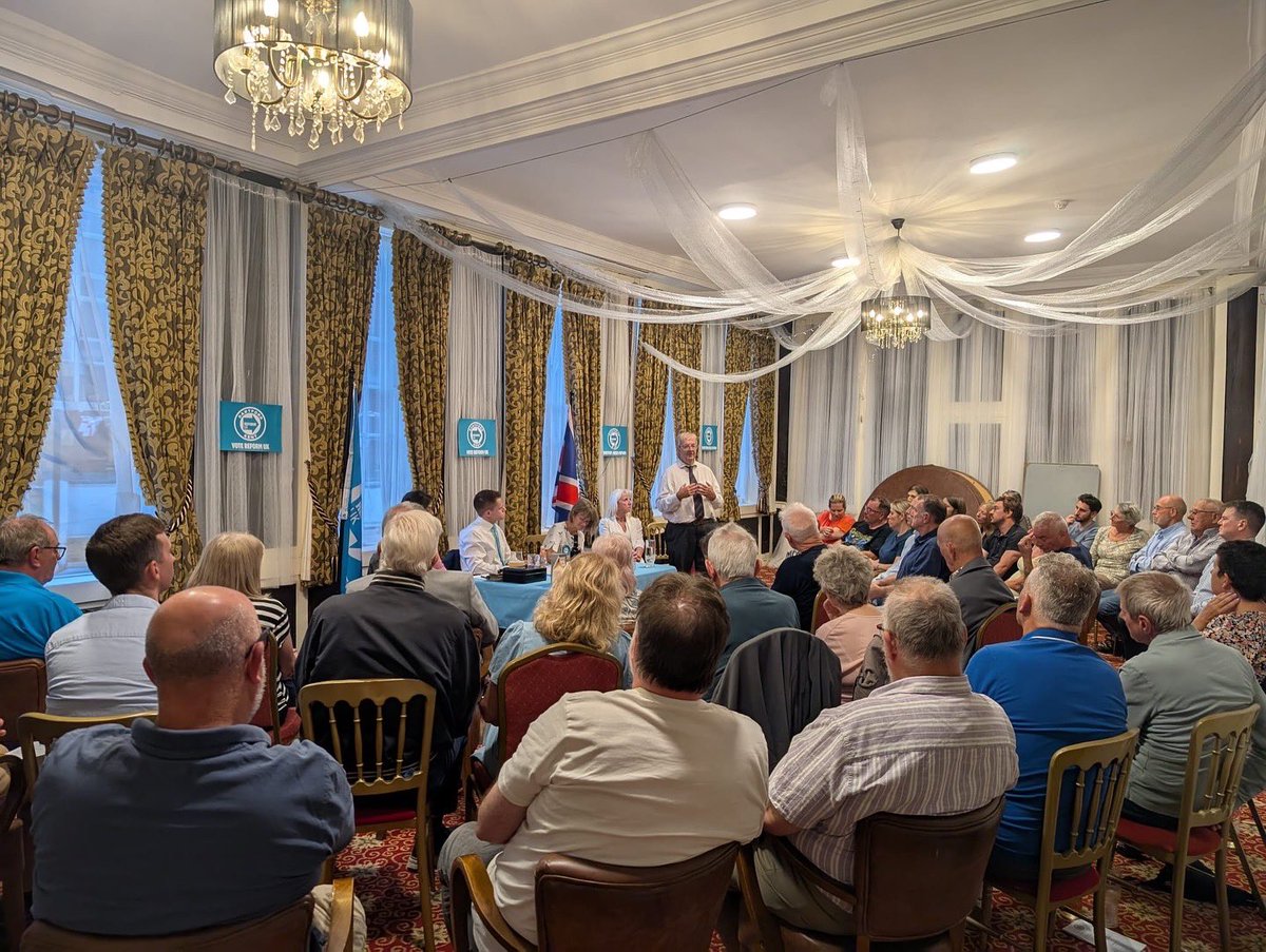 Dartford Reform (@dartfordreform) on Twitter photo What a wonderful evening tonight hearing from our excellent guest speakers <a href="/MaxineFothergil/">Cllr Maxine Fothergill</a> who is a candidate for the Reform UK board - donβt forget to vote! π¬π§π©΅ and Rob Grindley, Chairman of the Royal Tunbridge Wells Branch!
Many thanks both of you π©΅ What a wonderful evening tonight hearing from our excellent guest speakers <a href="/MaxineFothergil/">Cllr Maxine Fothergill</a> who is a candidate for the Reform UK board - donβt forget to vote! π¬π§π©΅ and Rob Grindley, Chairman of the Royal Tunbridge Wells Branch!
Many thanks both of you π©΅
