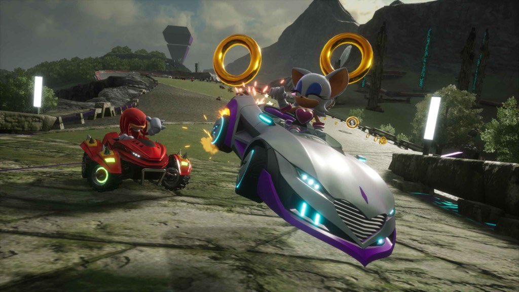 sonicstadium's tweet photo. More #SonicRacingCrossworlds have appeared online via a hands-on preview.

Sonic Superstars' Sky Temple has been confirmed as a location. We also got to see more of Kronos and White Space. #SonicNews https://t.co/hFr4G0UlrW