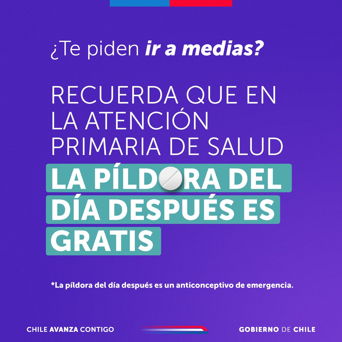 La salud sexual y reproductiva es un derecho. Para avanzar en ello también redujimos el precio de 6 anticonceptivos de uso frecuente, mejoramos la aplicación de la Ley #3Causales e incorporamos nuevas prestaciones a <a href="/Fonasa/">Fonasa - Fondo Nacional de Salud - Chile</a>. Revisa minsal.cl para más info 📲