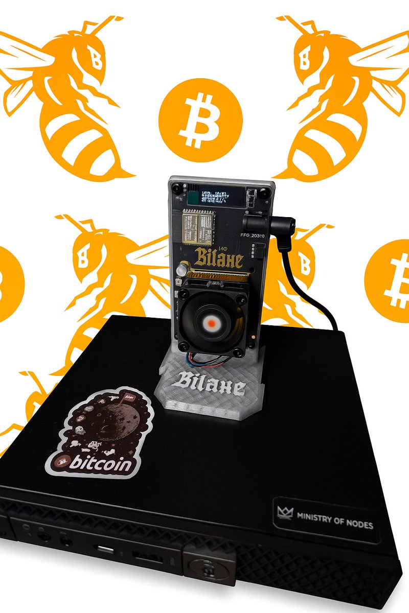 Jonas Wittmann ⚡️ (@jonaswttmnn) on Twitter photo The new setup.
Cyberhornets never sleep.
<a href="/ministryofnodes/">Ministry of Nodes</a> <a href="/ShopBitcoinAus/">SBA • ShopBitcoin.com.au</a> The new setup.
Cyberhornets never sleep.
<a href="/ministryofnodes/">Ministry of Nodes</a> <a href="/ShopBitcoinAus/">SBA • ShopBitcoin.com.au</a>