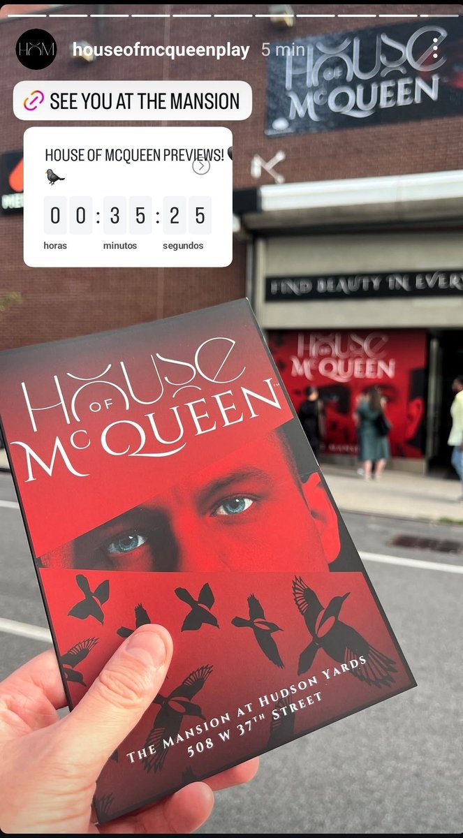 naniscrashdown's tweet photo. #houseofmcqueenplay
#1stpreview https://t.co/yEcmxEaFXU