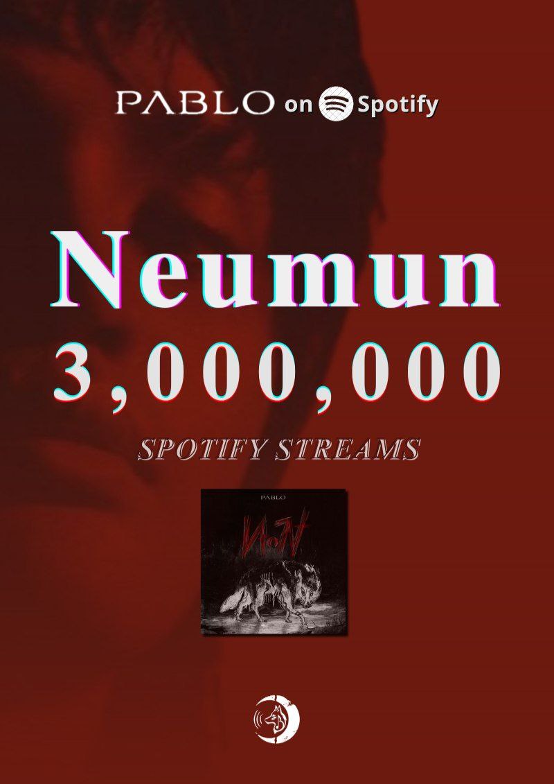 Fullmoon, we go "Vroom, vroom" like a Harley's engine! 

'Neumun' by PABLO just surpassed 3 Million Spotify Streams!

Congratulations, PABLO!
Mabuhay kayo, streamers!

open.spotify.com/track/4DF1e91D…

<a href="/imszmc/">PABLO</a> #PABLO 
#PABLOLaonAlbum #Neumun