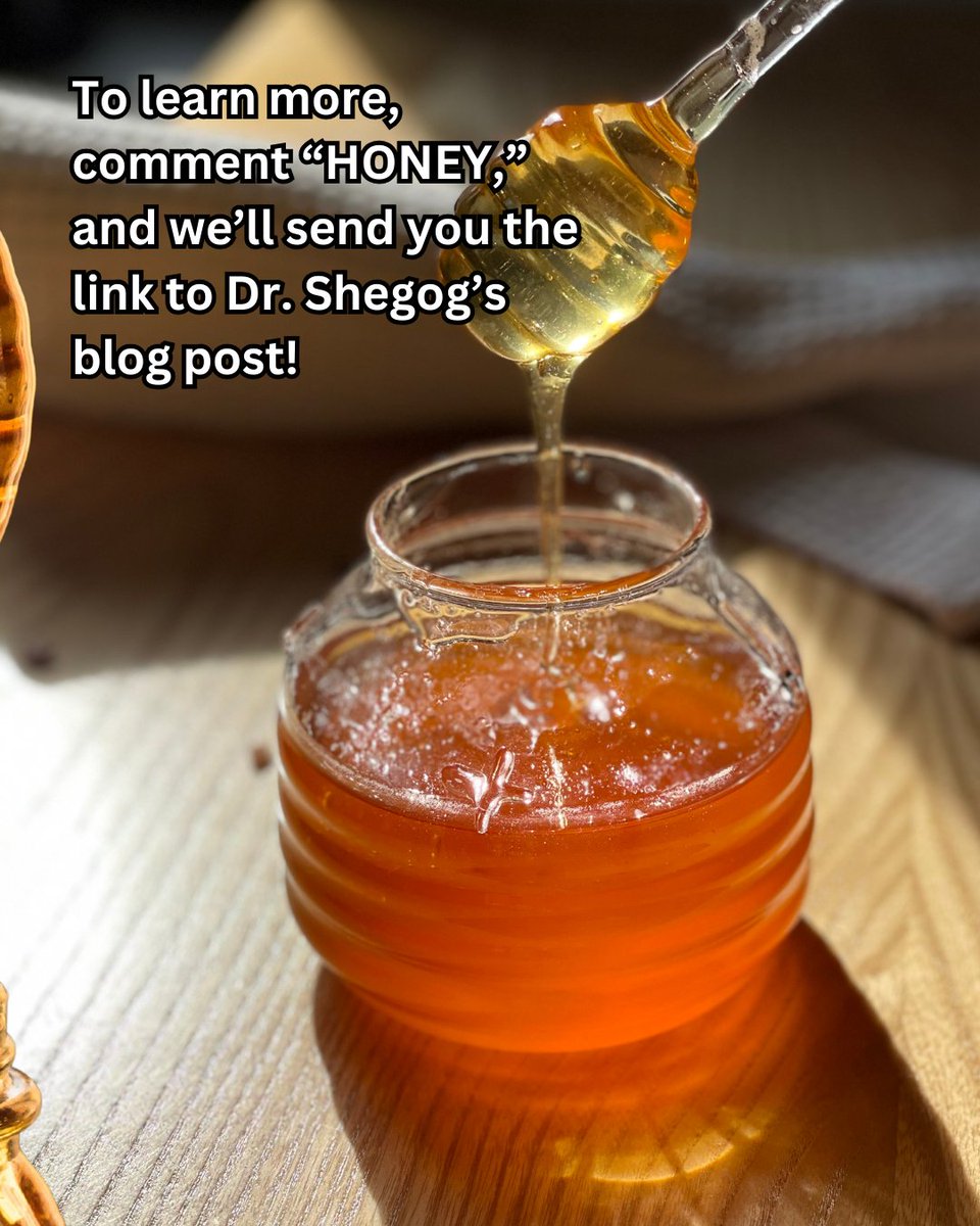 “My grandmother truly believed in the power of honey.”

In her latest blog post, Dr. Marya Shegog breaks down 5 ways honey can boost your health — from soothing a sore throat to aiding digestion, rejuvenating your skin, and so much more.🍯

Read more: lazarex.org/oh-honey-the-g…