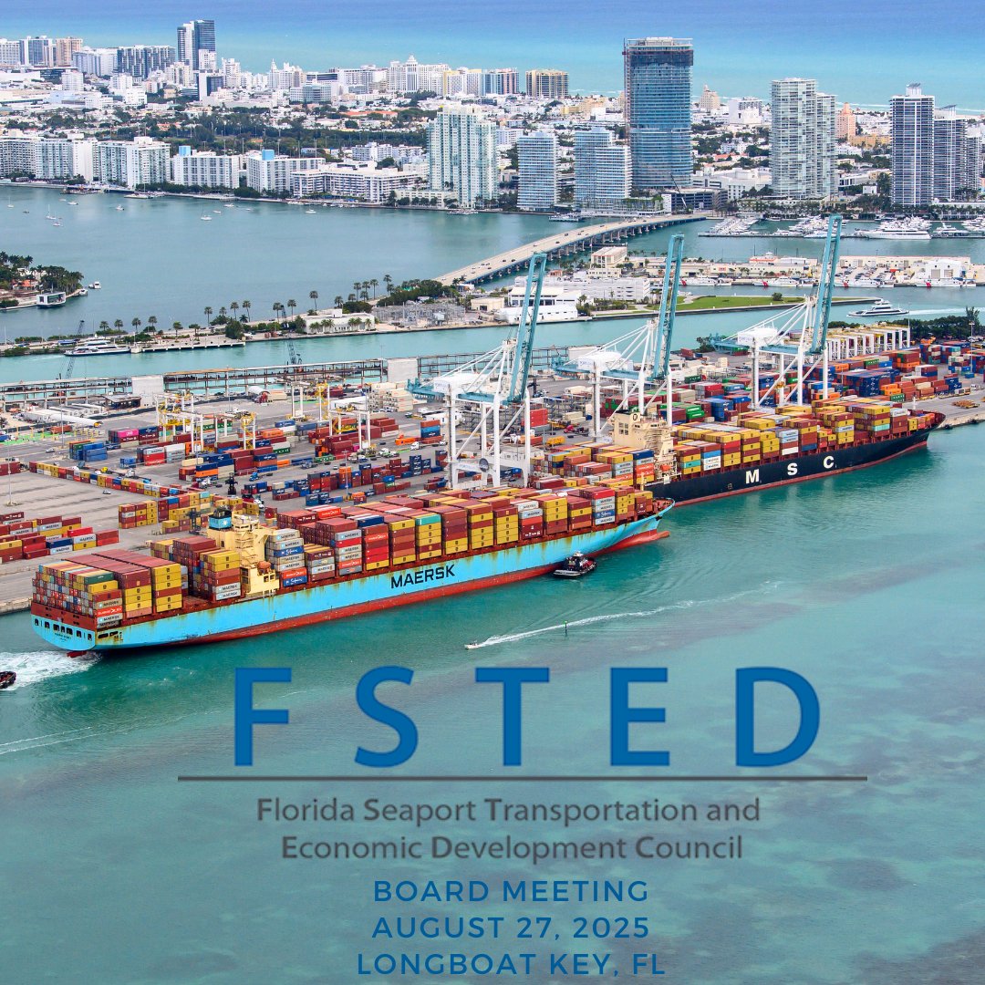 FloridaPorts's tweet image. Seaport transportation and economic development will be the topic of discussion at today’s #FSTED meeting. Special thanks to our partners from @MyFDOT  @FLACommerce for joining the conversations. @VisitBradenton