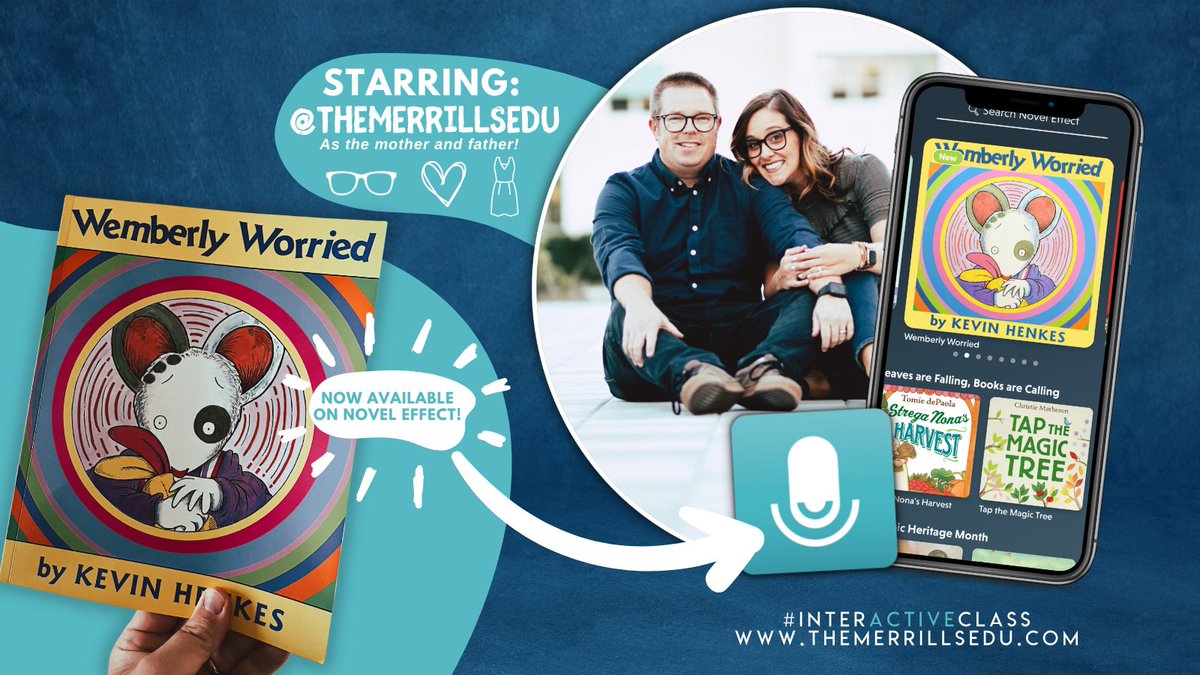 themerrillsedu ๐๐๐ #interACTIVEclass (@themerrillsedu) on Twitter photo ๐ฅTHE SECRET IS OUT!๐ฅ
Check out "Wemberly Worried" by Kevin Henkes, on <a href="/Novel_Effect/">Novel Effect ๐๐ถ</a> starring US! ๐ฒ๐ซข
We had an absolute blast recording on this project! Be sure to check it out if you're reading any of Kevin's books (which are also on Novel Effect)! ๐
#Teaching #School ๐ฅTHE SECRET IS OUT!๐ฅ
Check out "Wemberly Worried" by Kevin Henkes, on <a href="/Novel_Effect/">Novel Effect ๐๐ถ</a> starring US! ๐ฒ๐ซข
We had an absolute blast recording on this project! Be sure to check it out if you're reading any of Kevin's books (which are also on Novel Effect)! ๐
#Teaching #School