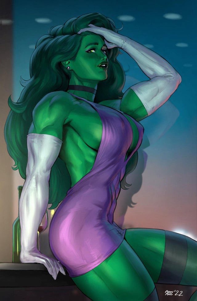 she-hulk by anonarts