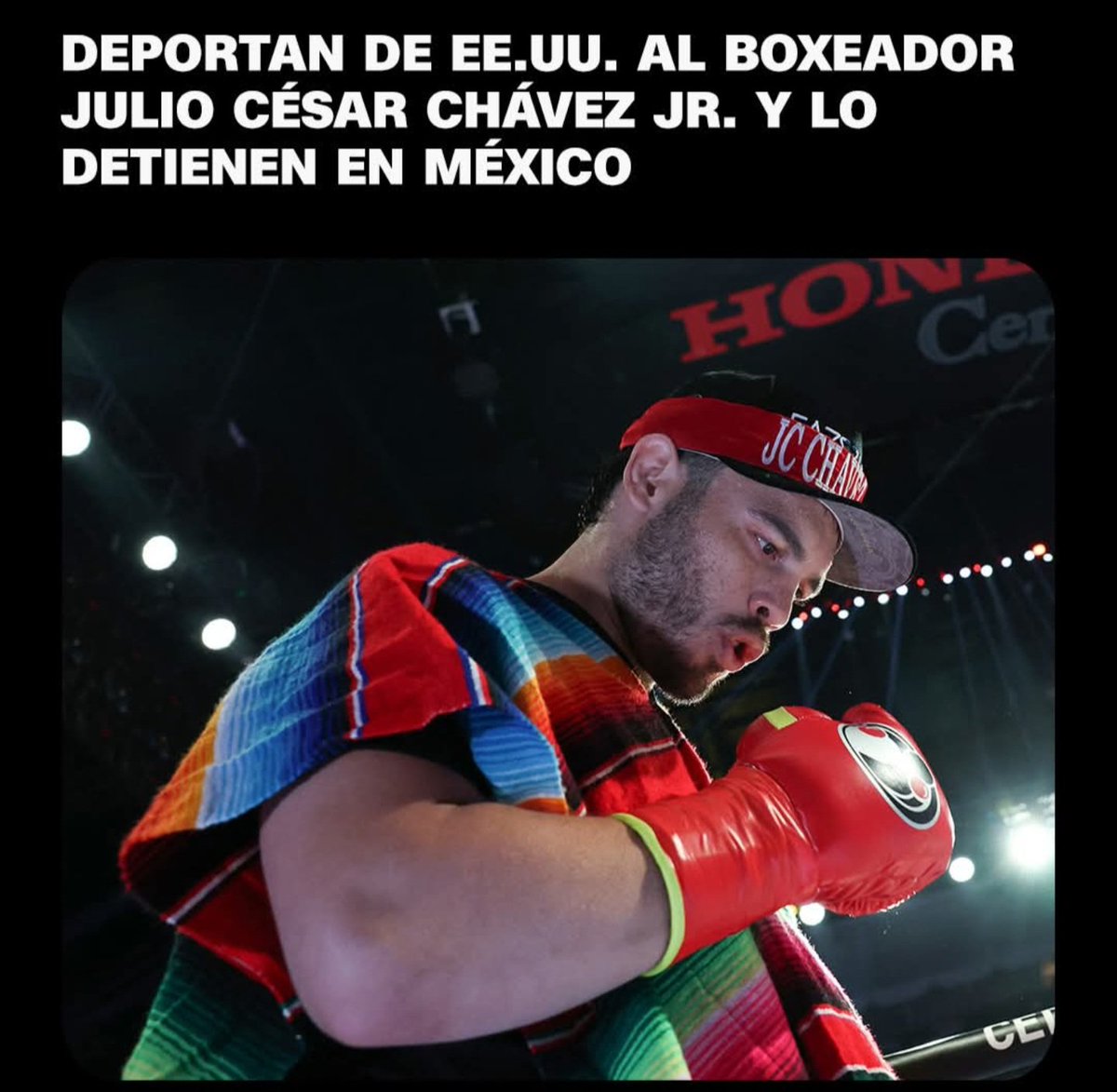 NotitasLa's tweet photo. #NotitasLA 
🚨 #breakingnews #ULTIMAHORA
📍Noticias de #hoy #deportes #boxeo #juliocesarchavezjr https://t.co/ppy7kuSPU1