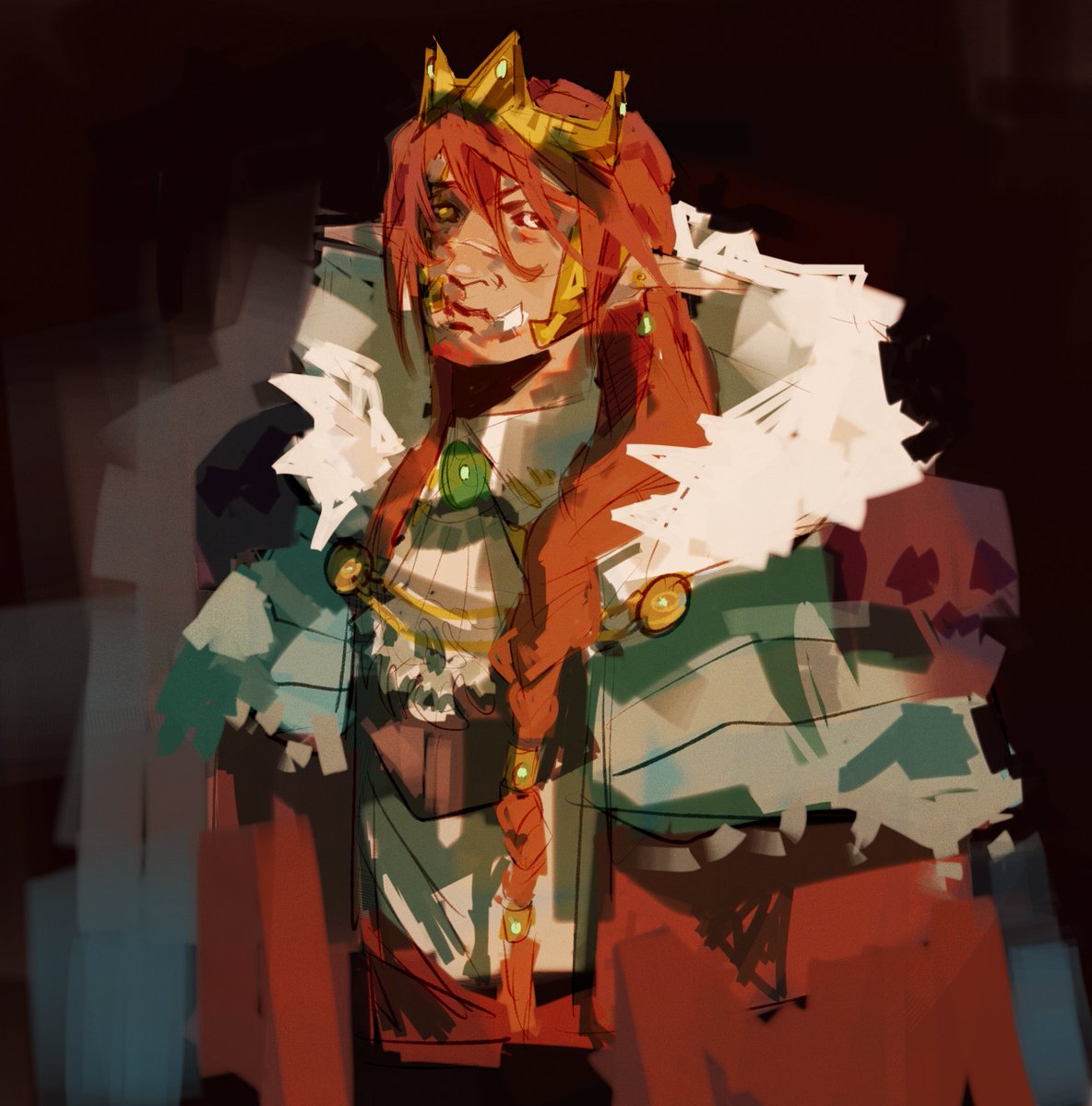 tried to draw with a drawing tablet for the first time in 5 years,,cannot express with words how much i struggled