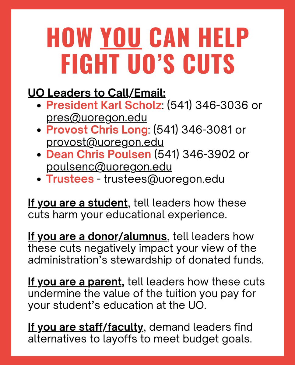 UO Faculty and Staff for Justice in Palestine tweet media