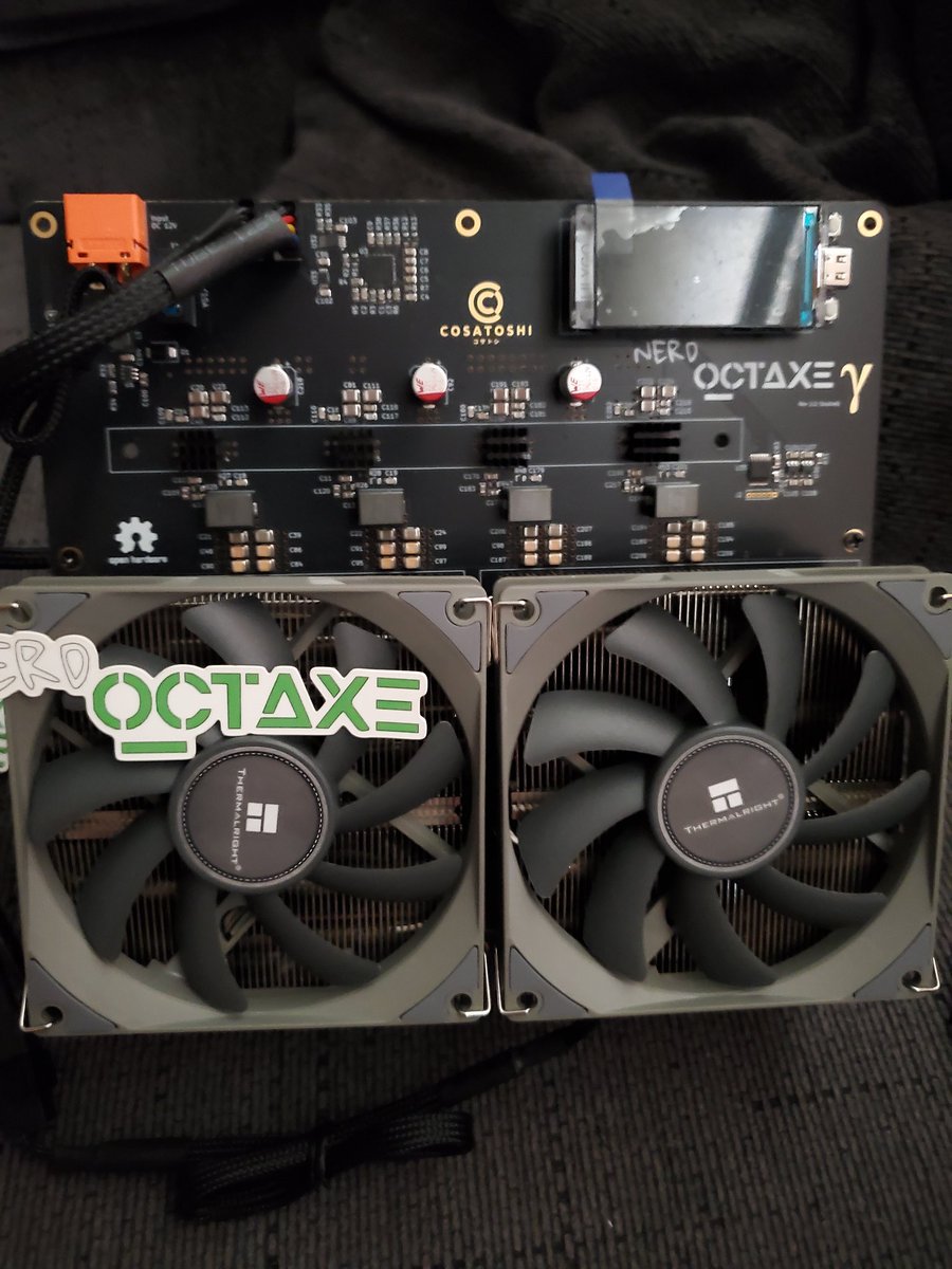 Ughh guys, its happening #OctaAxe 
The beast is here! <a href="/CoSatoshi821/">Caylon (CoSatoshi)</a>