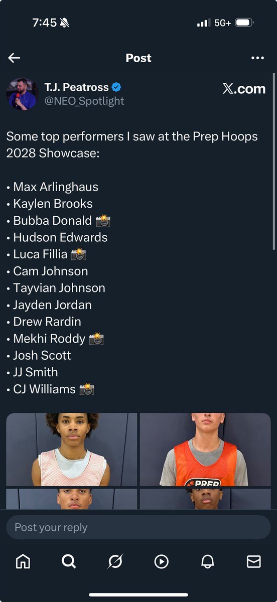 Showed out at Prep Hoops in Columbus last weekend as a Top Preformer