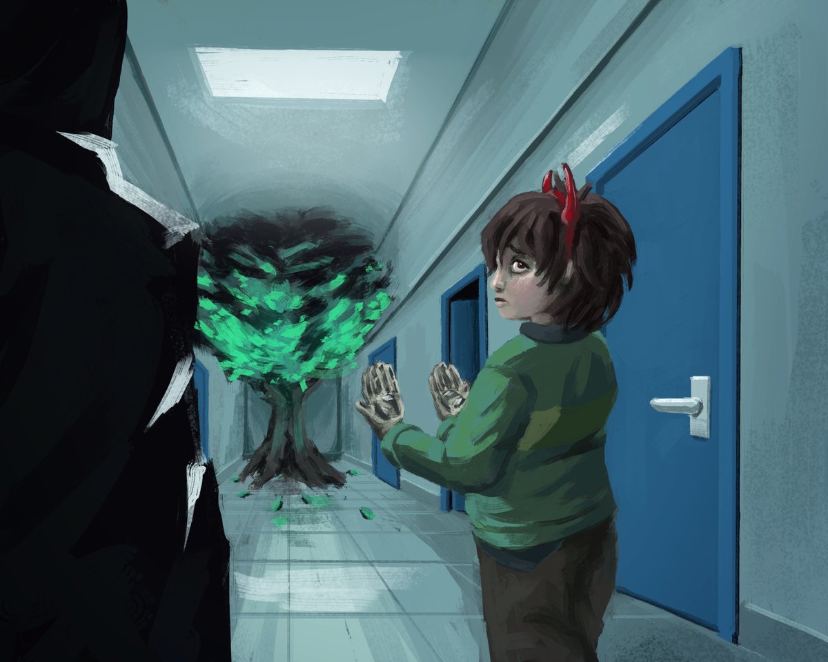 RossWistfull's tweet photo. "When did you start being you?" A few repressed memories of Kris from the Dreemurr family

Read the fic here: https://t.co/hGzsh1ByQv
#deltarune #utdr #deltarunefanart #deltarunefanfic https://t.co/8yxBBcrasA
