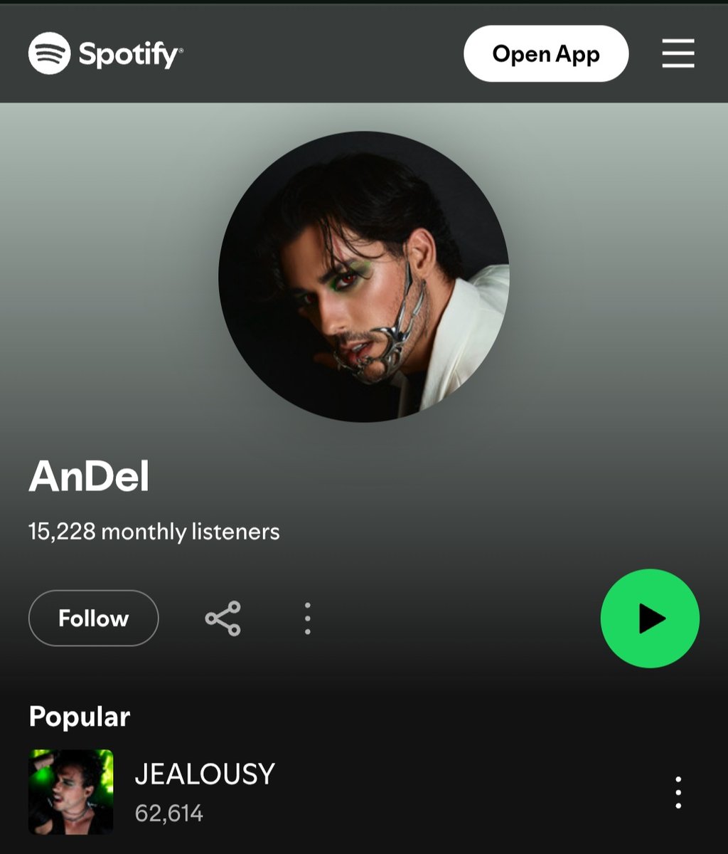 Riana333's tweet photo. It's so happy to see how much this song is still kicking ass!!😭💚. #OfficialAnDel like any other #IndependentArtist puts in the work, grinding for his #DREAMS 😤 and deserves to see those numbers keep climbing 🤩 #pop #rock
#jealousy #mensmakeup #hardworkpaysoff #LosAngelesCA https://t.co/ote2hvtHhU