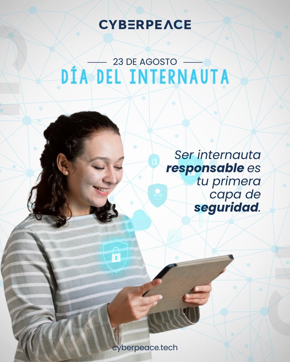 Cada clic que haces, cada página que visitas y cada dato que compartes, forma parte de tu vida digital.🖱️👆🏻

👨🏻‍💻👩🏻‍💻En el Día del Internauta recordamos que la seguridad online comienza con tus decisiones:

· Navega solo en sitios seguros (https).
· Cuida la información que compartes