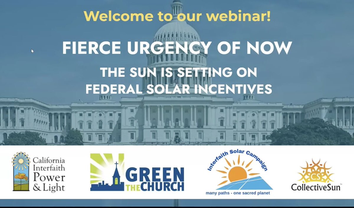 The #OneBigBeautifulBill (OB3) is reshaping the future of #solar &amp; phasing out tax benefits for #HousesofWorship

This webinar covers:
✅ What OB3 changed
✅ How to still save w/ solar
✅ Key developments to watch
✅ Steps your org can take today

🎥Watch: lnkd.in/df2eRHXb