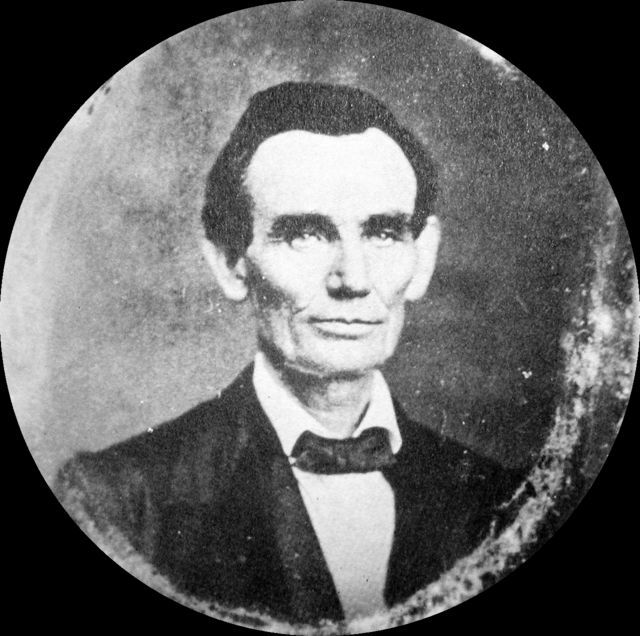 Abraham Lincoln portrait, 1857.