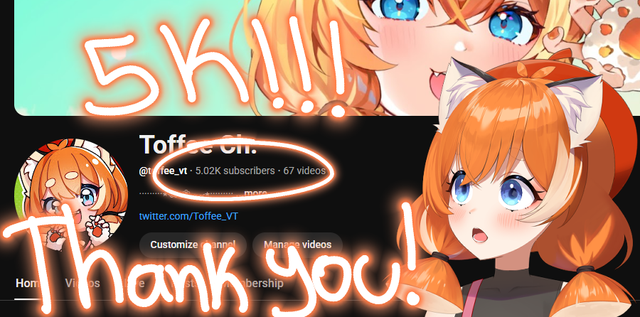 🎉THANK YOU FOR 5K SUBS!!!🎉

This is so amazing!!! ;_; Thank you so so so much!!! 🧡 I'm so happy and honored!!! 

I will continue working hard for all of you!!!!