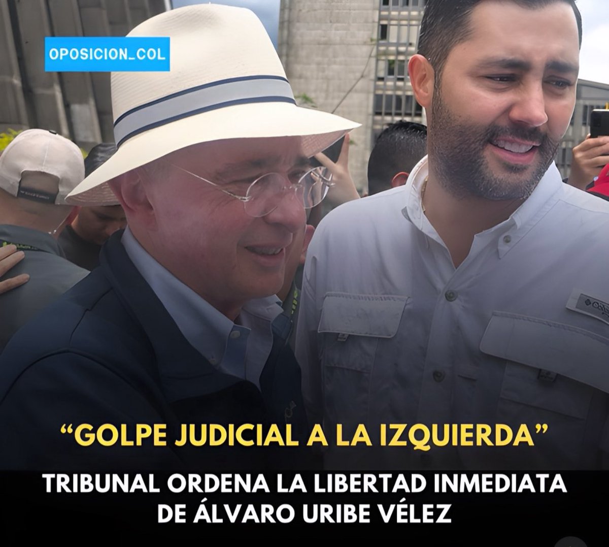Lloren mamertos: el Presidente Álvaro Uribe en Libertad 🙏🏻🇨🇴