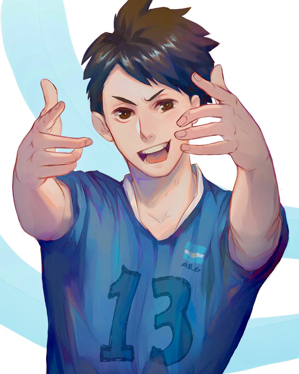 Aprovecho esta noticia para mostrar este Oikawa Argento que hice en su momento. Te queremos Toto!! 🇦🇷🇯🇵🧉🏐
#oikawatooru #Haikyuu #及川彻 #ハイキュー