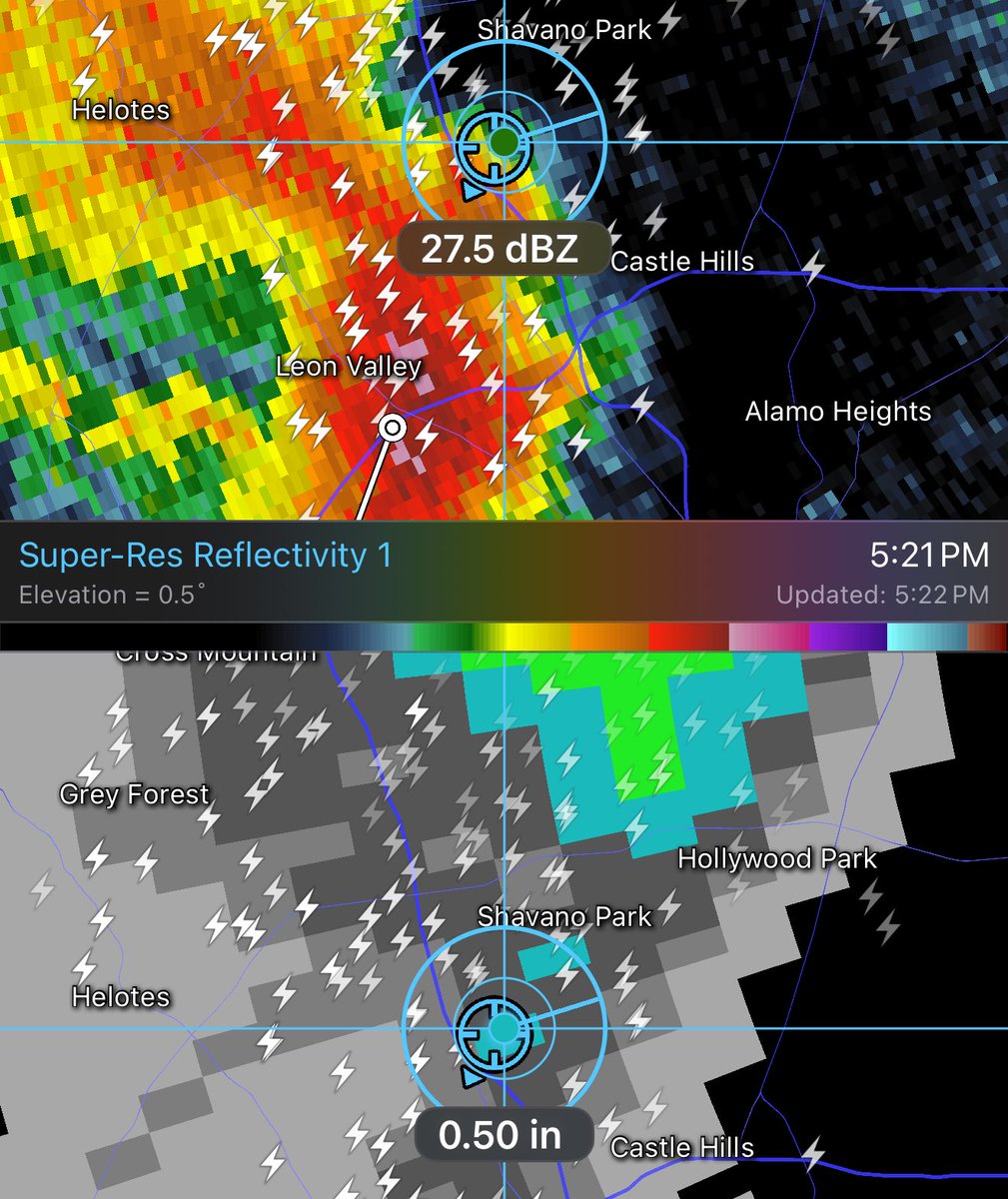 SaWeatherWX's tweet photo. Quick Afternoon Thunderstorm led to water build up and Power Outages during this storm next on Vance Jackson/Huebner RD here in San Antonio. https://t.co/xyGwiLA9qR
