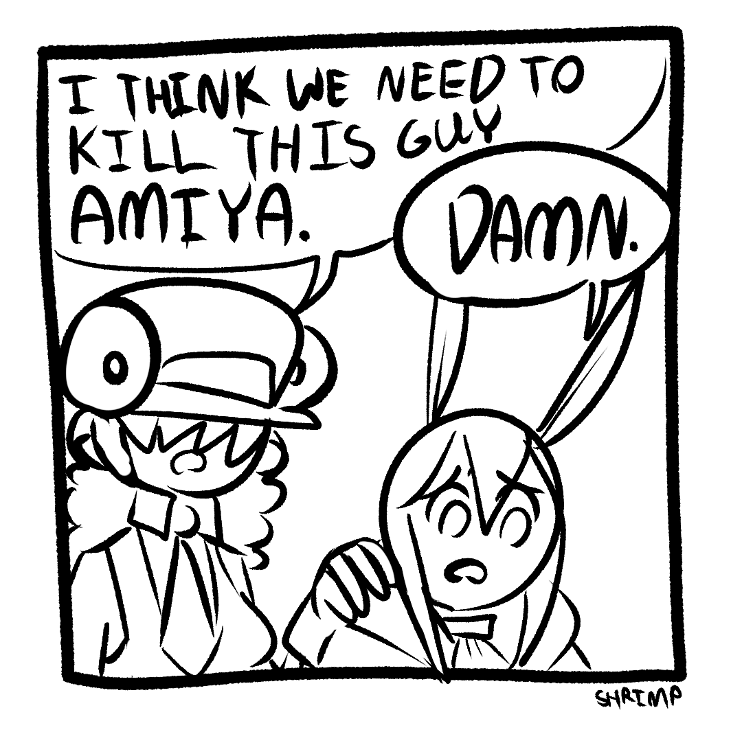 ShrimpShrimpRev's tweet photo. oh right I was a fool and forgot to post my link to today's stream
well have the funny art with it then https://t.co/u7Mrts6fik