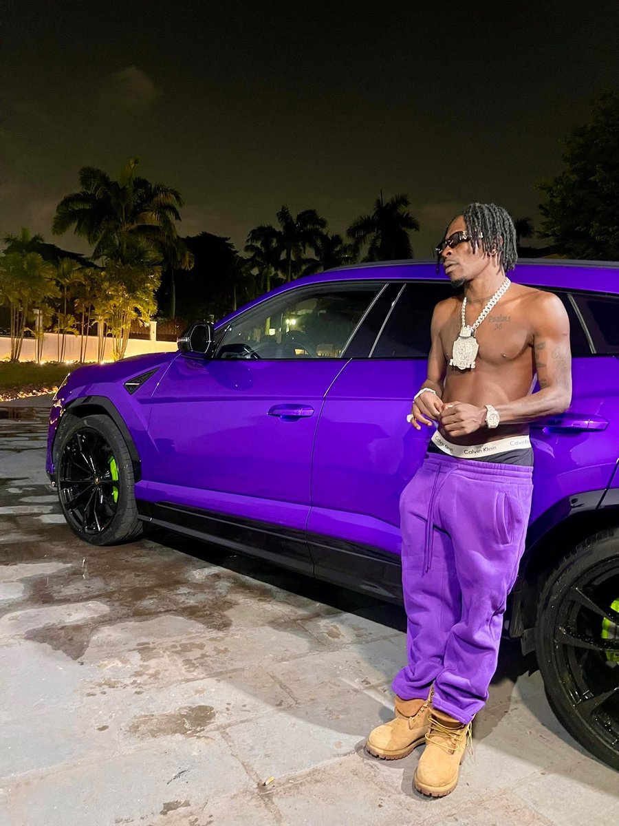 What I tell you say ago do am, I do am and I do am so real #ShattaLambo 💜💜💜