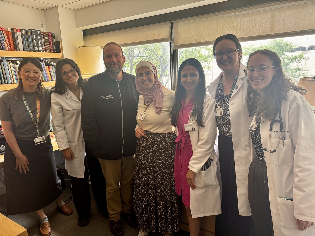 ccf_idfellows's tweet photo. 🎉 Happiest birthday to our PD Dr. Kovacs and our fellow-turned-faculty superstar Dr. Lana Hasan!
Wishing you both a year filled with joy and success! 🥳🎂🎈 #IDFam #IDFellowship #Infectiousdisease #IDposts https://t.co/JA83T8a4G0