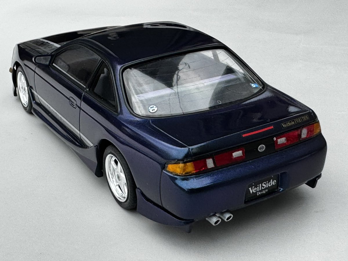 とにかく日産シルビアを貼ろう フジミ 1/24 veilside S14 最後のは昔