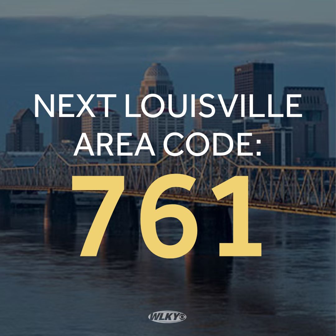 WLKY's tweet photo. The Kentucky area code addition for the Louisville area has been announced. Here's when you can expect to start seeing it in phone numbers: https://t.co/kANBBQ4LuO https://t.co/znH9HCtg6h