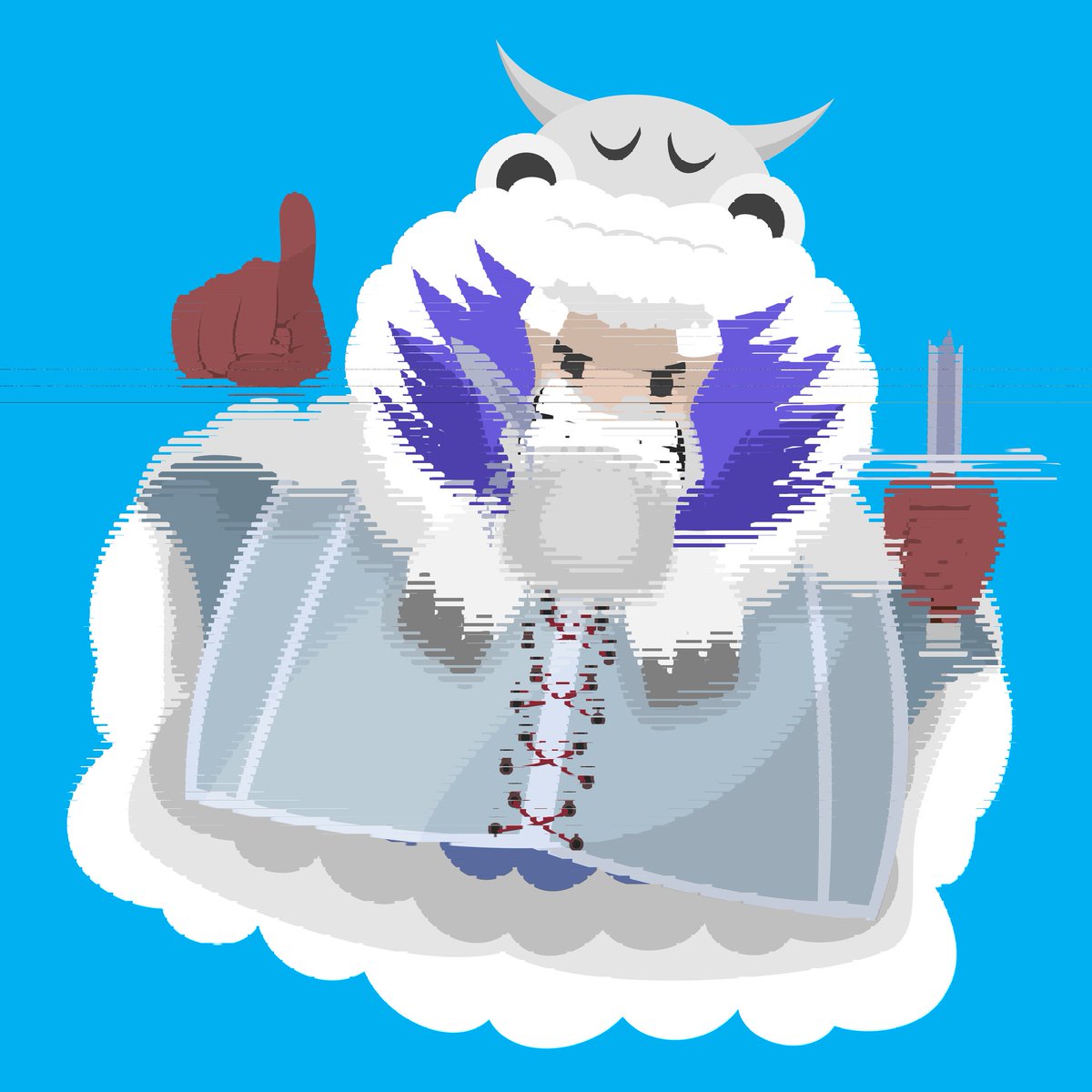 m_corrasa's tweet image. Art credit to plates and oatcakes #Jango #wapol #onepiece