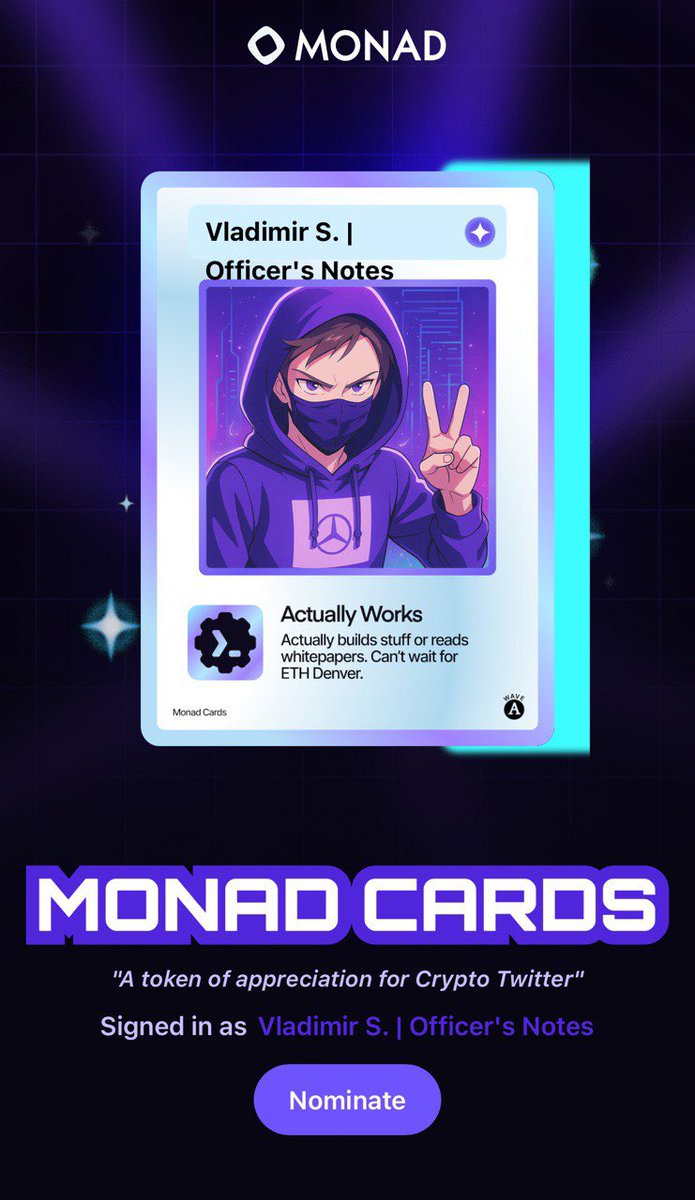 Vladimir S. | Officer's Notes tweet media