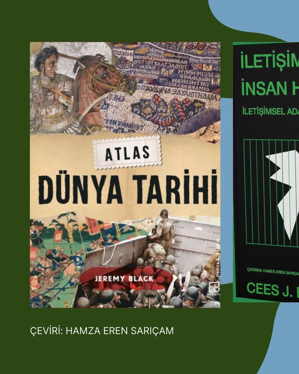 Bizi tanıyın! Mütercinimiz Hamza Eren Sarıçam ve çeviri kitapları!