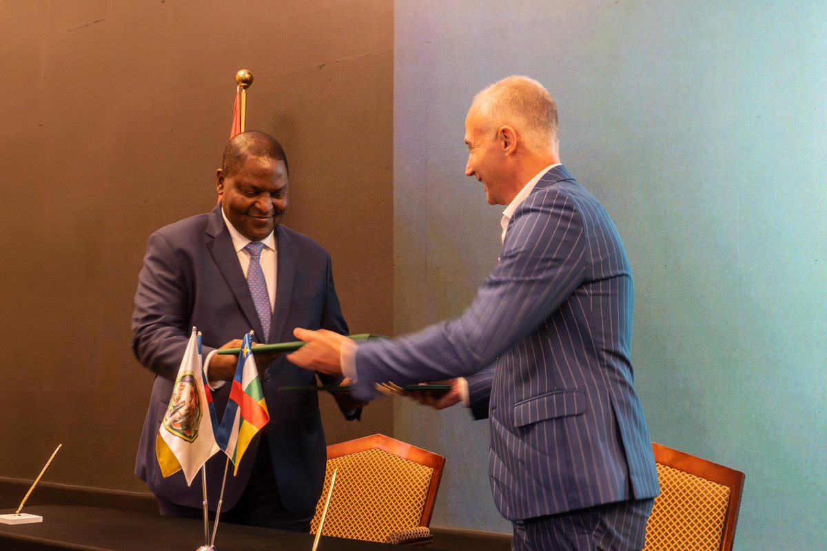 Our ambition is clear: a modern, inclusive and connected CAR, open to the world, but firmly rooted in our sovereignty and national priorities. 🇨🇫