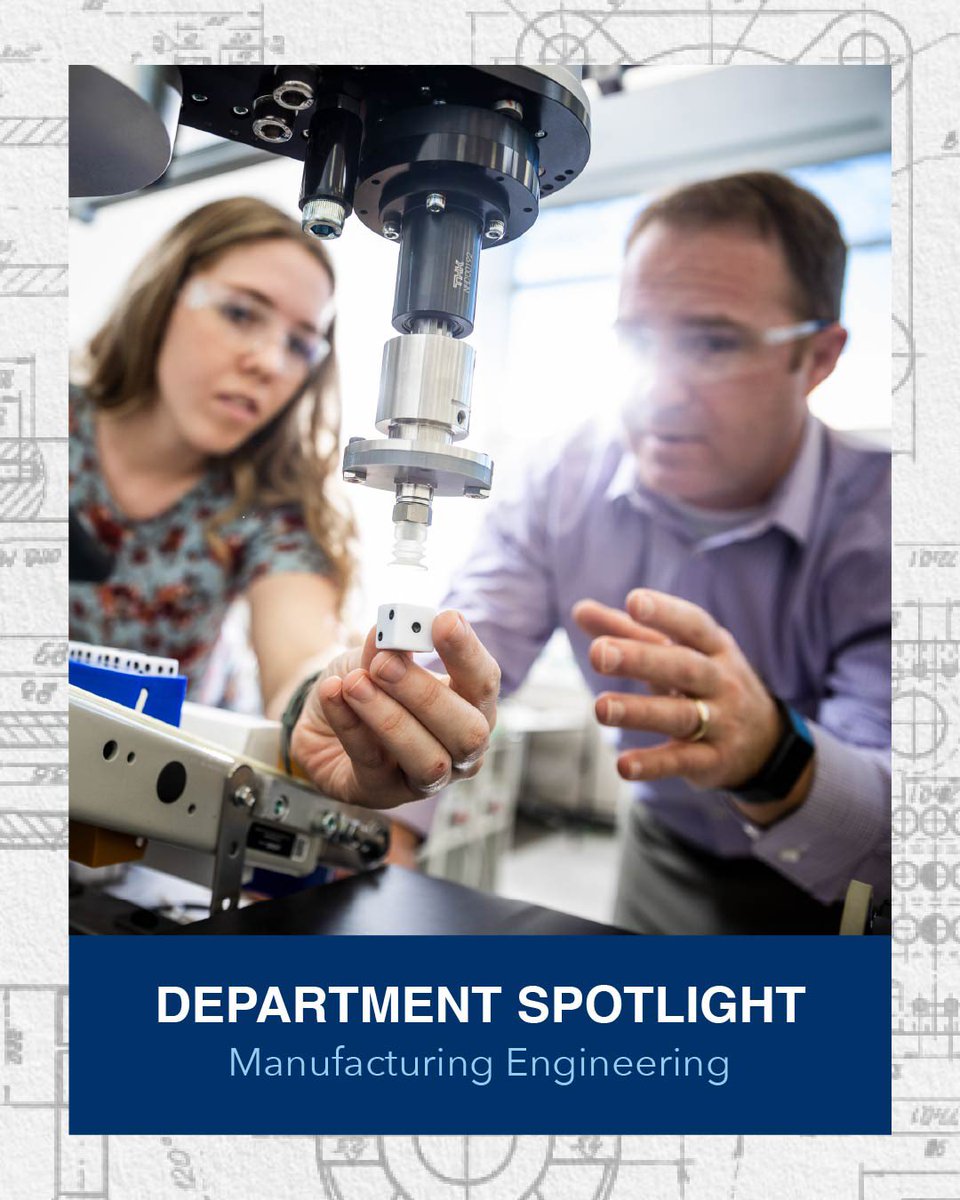 byuengineering's tweet photo. Week 4 of our Department Spotlight Series is here!
This week we’re shining the spotlight on Manufacturing Engineering.
This program is all about creativity, problem solving, and building things that make a difference in everyday life.
#BYUEngineering #BYU #Manufacturing https://t.co/iOxG9cNtDO
