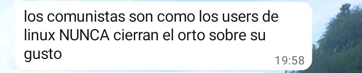 agowos_'s tweet photo. solo conocí a 5 hombres que usan linux y los 5 no cerraban el orto al respecto QUÉ me importa https://t.co/EKswLamIGg