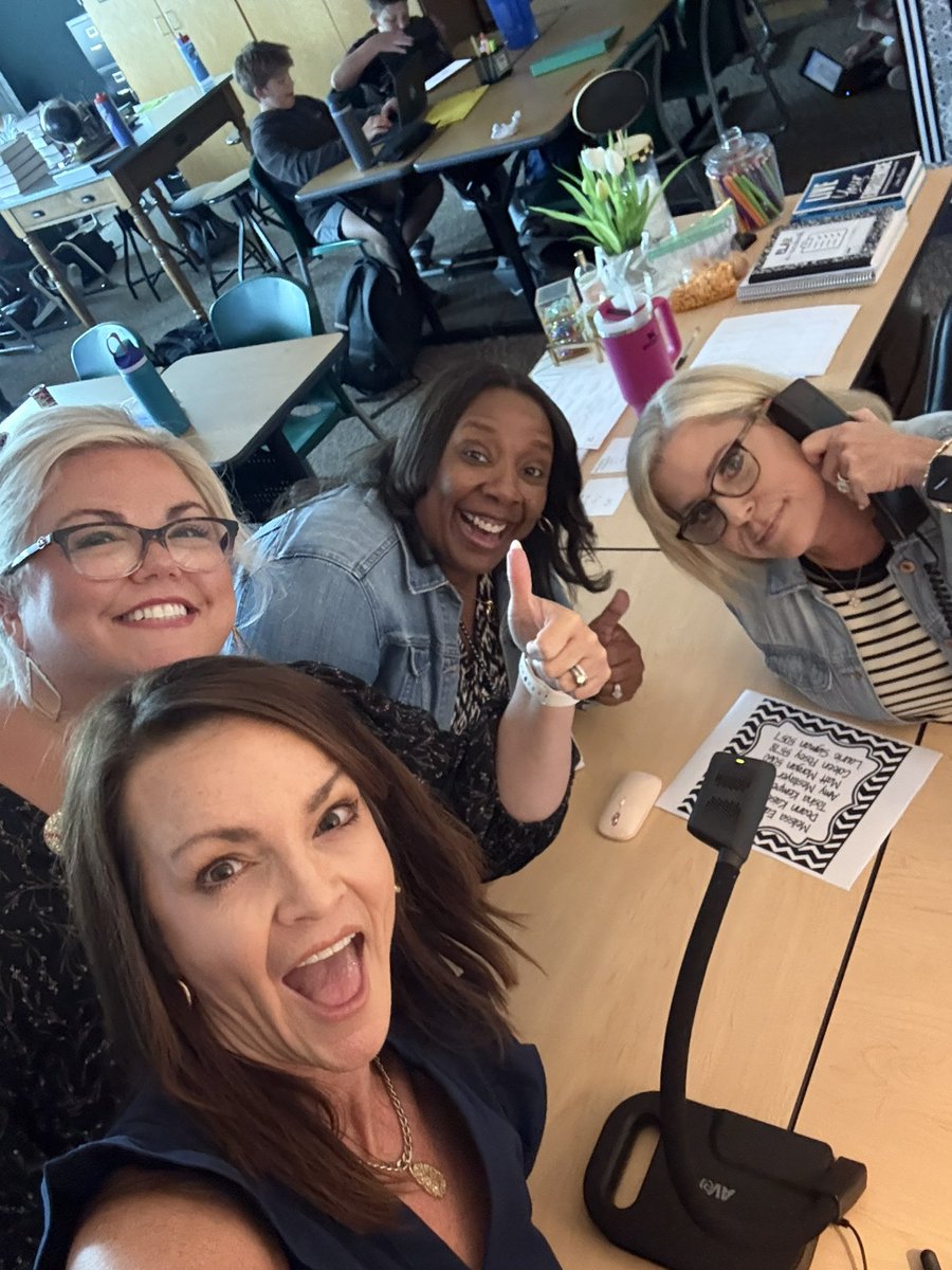 Rogers Middle School (@prosperrogersms) on Twitter photo How many degrees does it take to figure out the new phone system!🤣🤪
We DID IT! Thanks to <a href="/MelissaStaff/">Melissa Staff</a> 💥 How many degrees does it take to figure out the new phone system!🤣🤪
We DID IT! Thanks to <a href="/MelissaStaff/">Melissa Staff</a> 💥